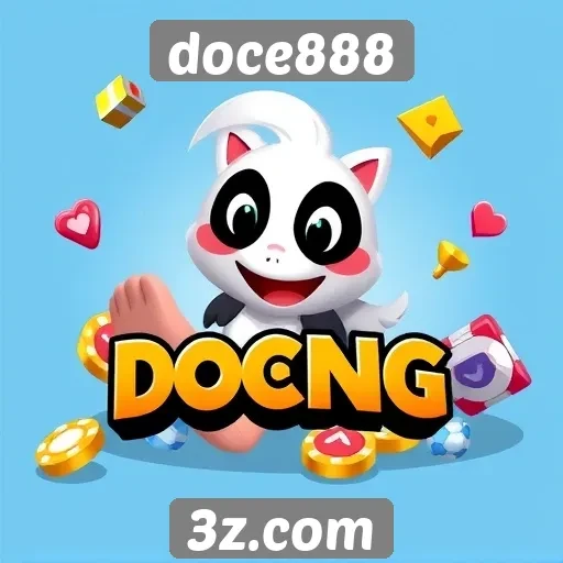 Opções de jogos disponíveis no portal doce888